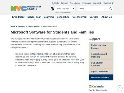 Office 365 for NYCDOE Students / Welcome .